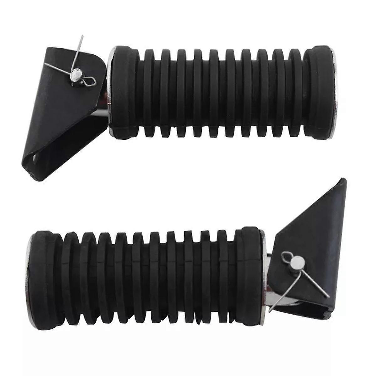 1Pair Rear Passenger Foot Pegs Foot Rest for Suzuki GN125 QJ125 GS125