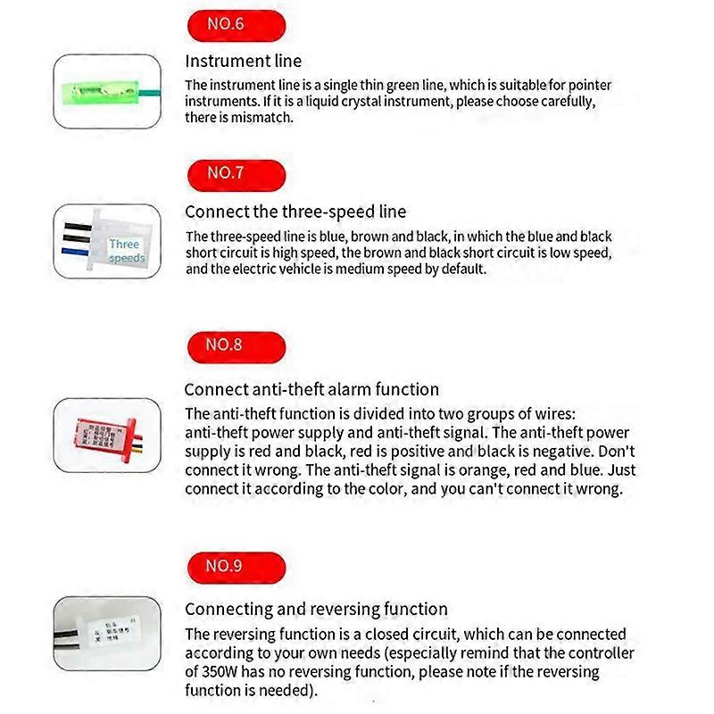 48V 60V 64V 600W Hub Motor Controller 12Mos MAX 30A