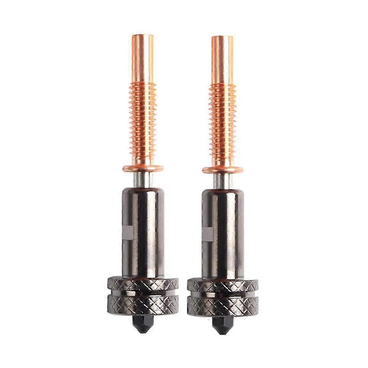 For High Flow Hotend Kit Detachable Hardened Steel 0.4mm Nozzle Quick Release Structure 2Pcs