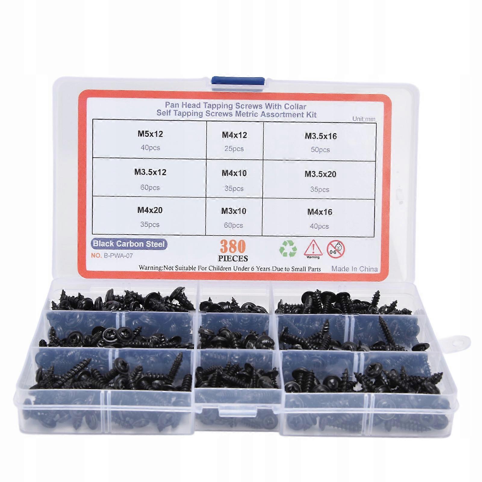Set Of Self-tapping Screws 380 Pcs.