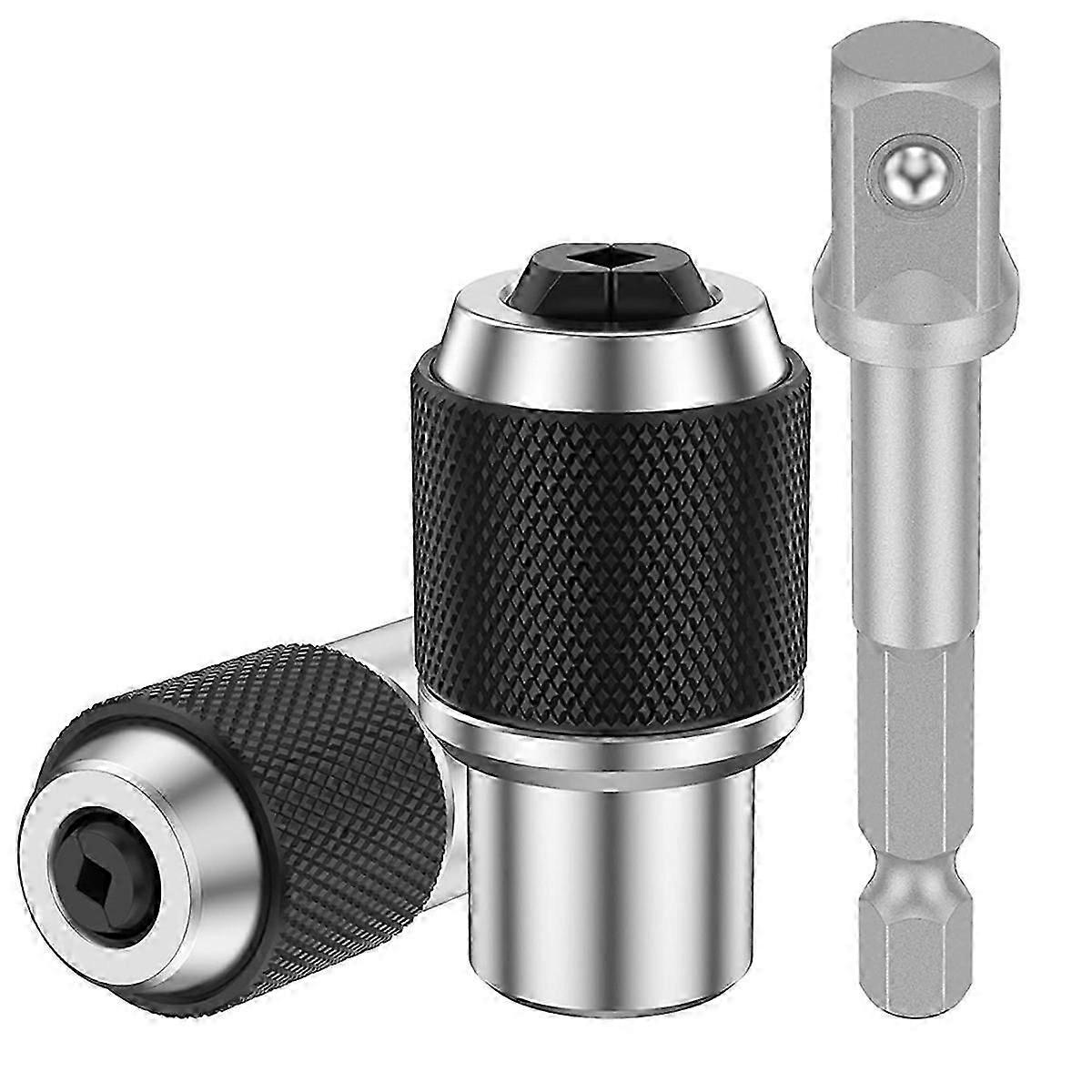 Tap Socket Set, Tap Holder Tool for 6-1/2 Tap and 3/8Inch Drive Tap Extractor, Tap and Tap Sleeve Extraction Tool Set