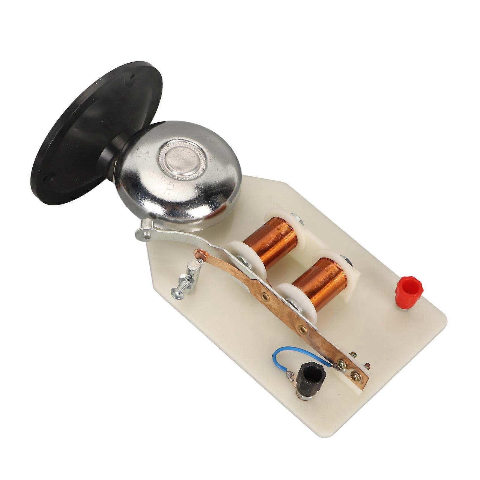 Electrical Bell Science Experiments Vertical Physical Acoustic Experiment Teaching Tools with Base for Schools