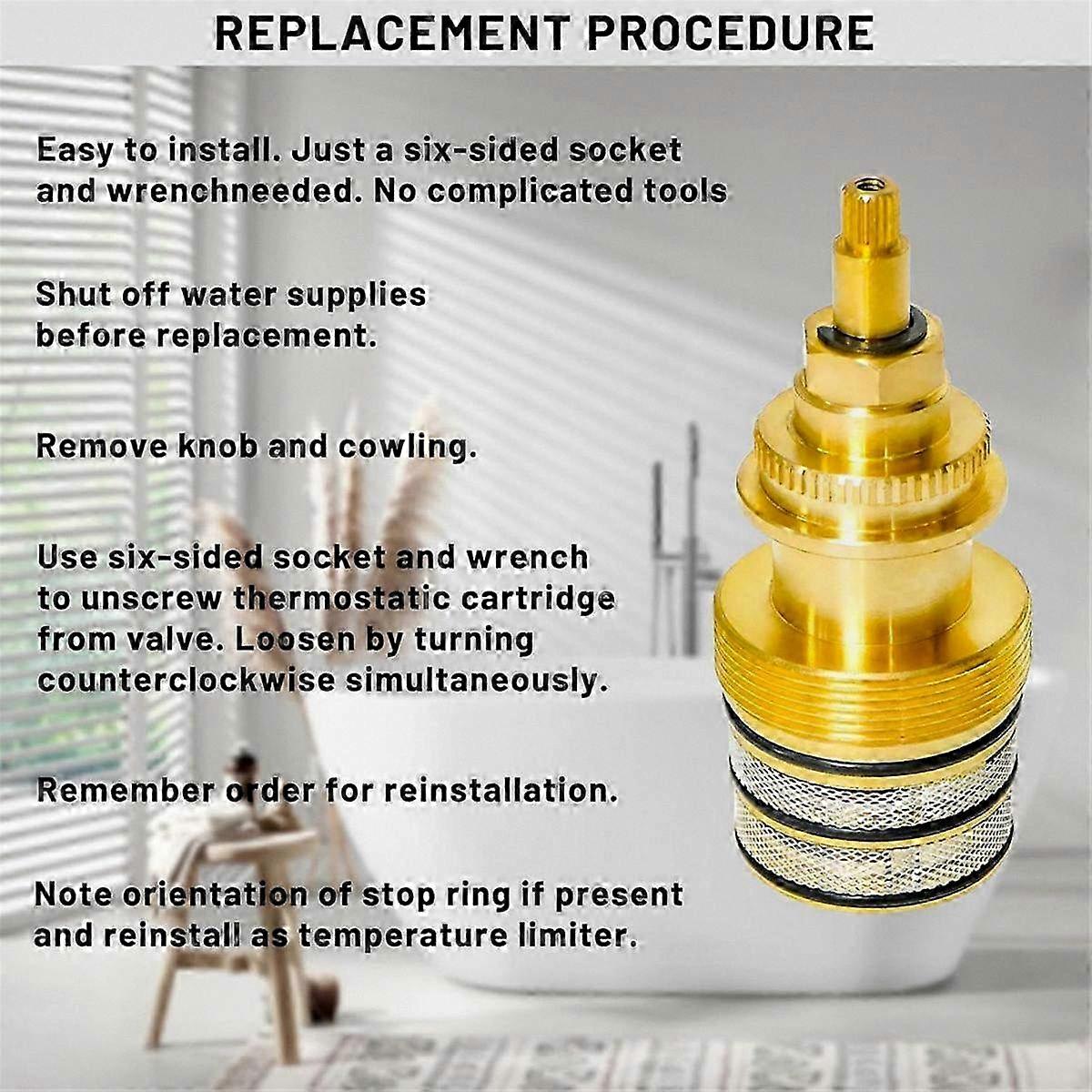 Thermostatic Cartridge 78913 for Kohler K-401-K K-400-K