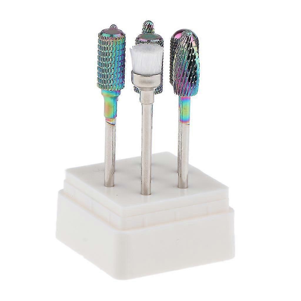 2026 NEW 8Pcs/set Nail Drill Bits Polishing Grinding Head for Electric Nail Machine