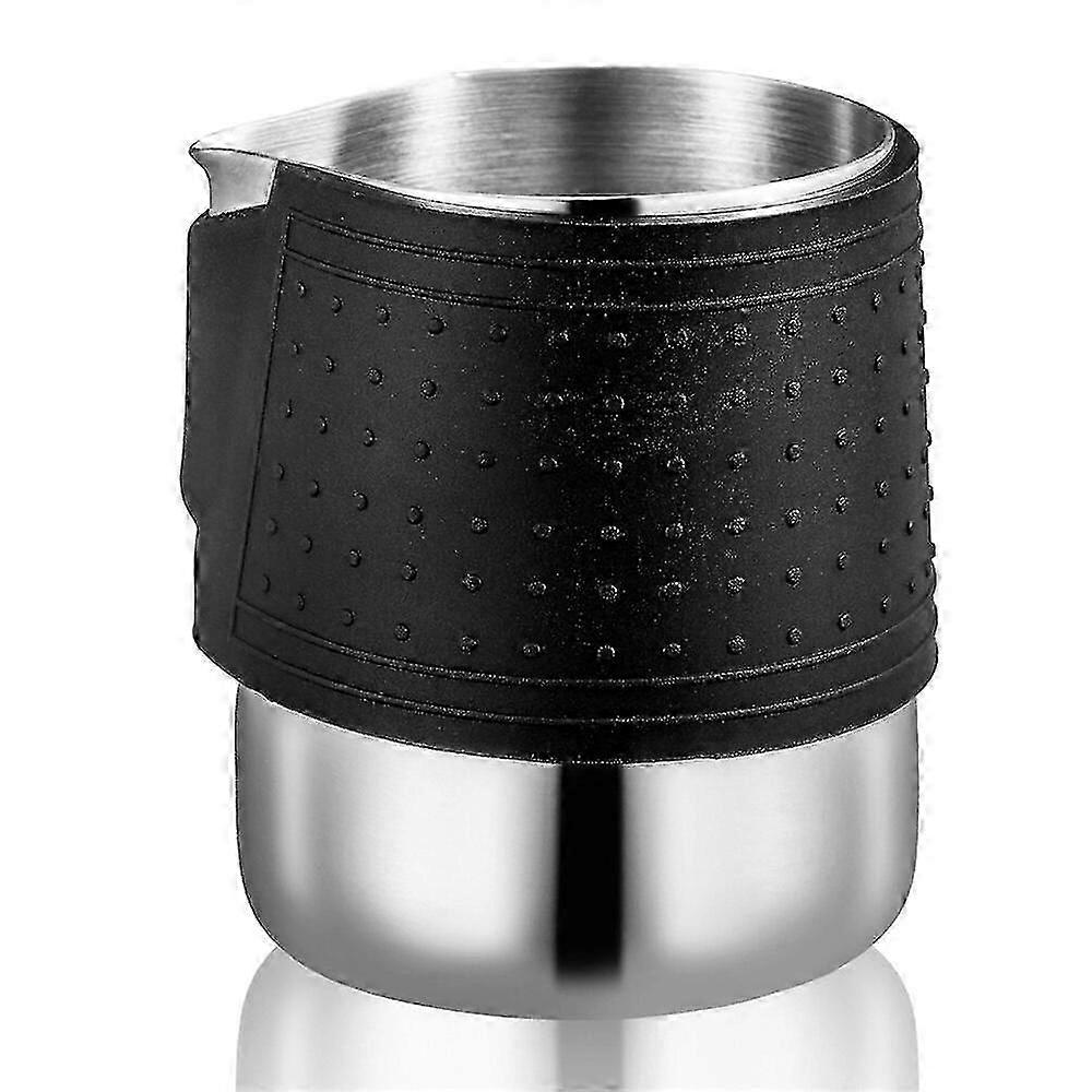 פלדת אל-חלד חלב סיליקון מקציף קנקן קפה אמנות מלבין חלב כד קנקן אספרסו קפה לאטה קפוצ'ינו