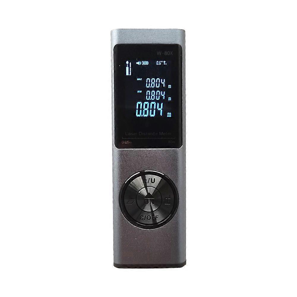 Mini Rangefinder Laser Distance Meter 40M 60M 80M Rechargeable Digital Range Finder Area Volume Multi-angel Measuring Tool