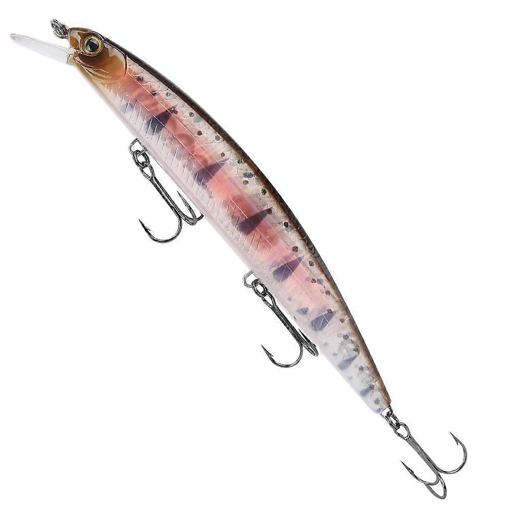 140mm harter Köder 3D Fisch Meer Angeln Bleistift Bunte künstliche Köder Drilling Haken (B)