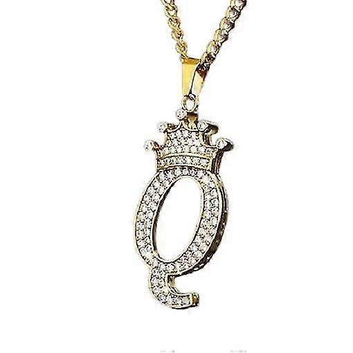 Collar colgante Letra Q