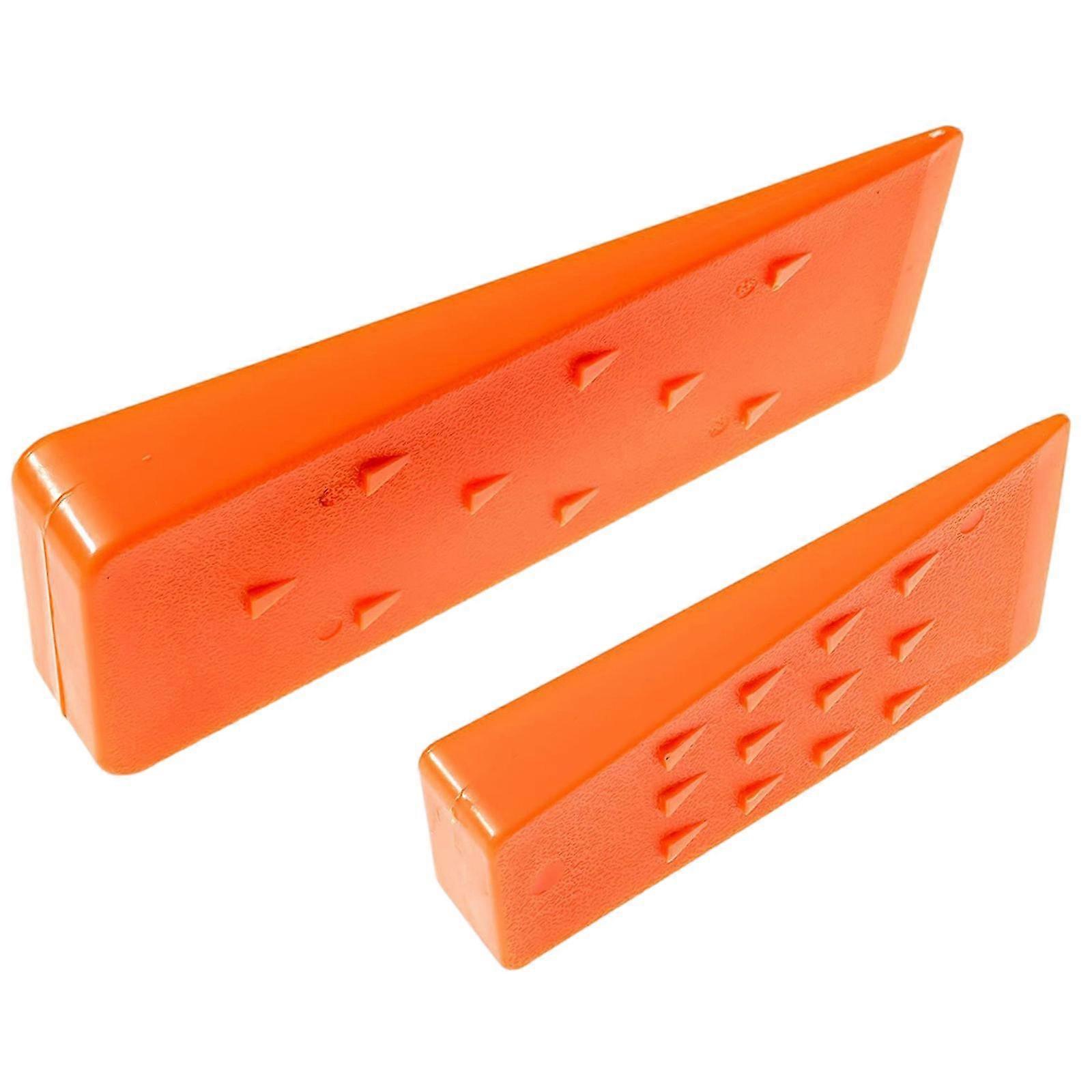 Durable 5.5" Tree Felling Wedge Logging Spikes Safe Cutting 2Pcs for Tools