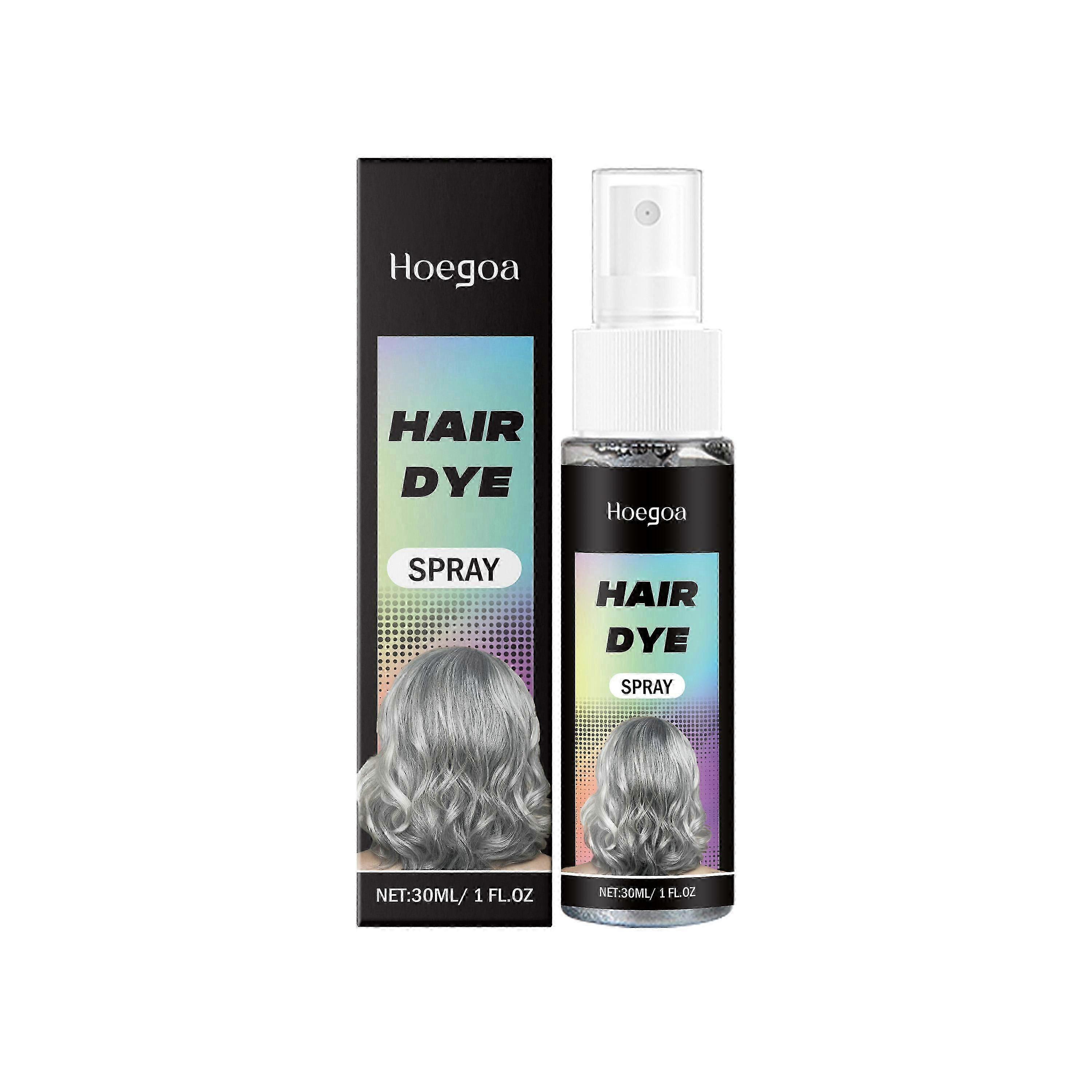 grey temporary hair spray