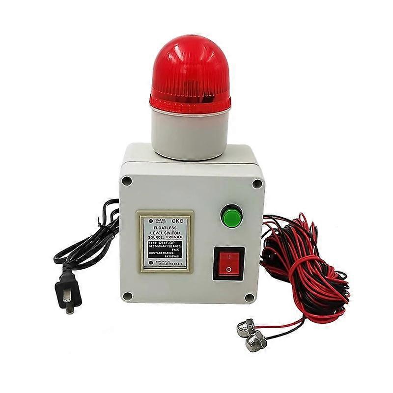 high low water level alarm automatic sensing of water saturation shortage remote sound and light alarm control switch