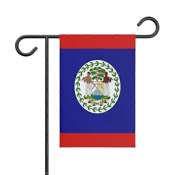 Flag - Belize - 32 x 47.5 cm - Polyester - Double-sided print - Multicolor