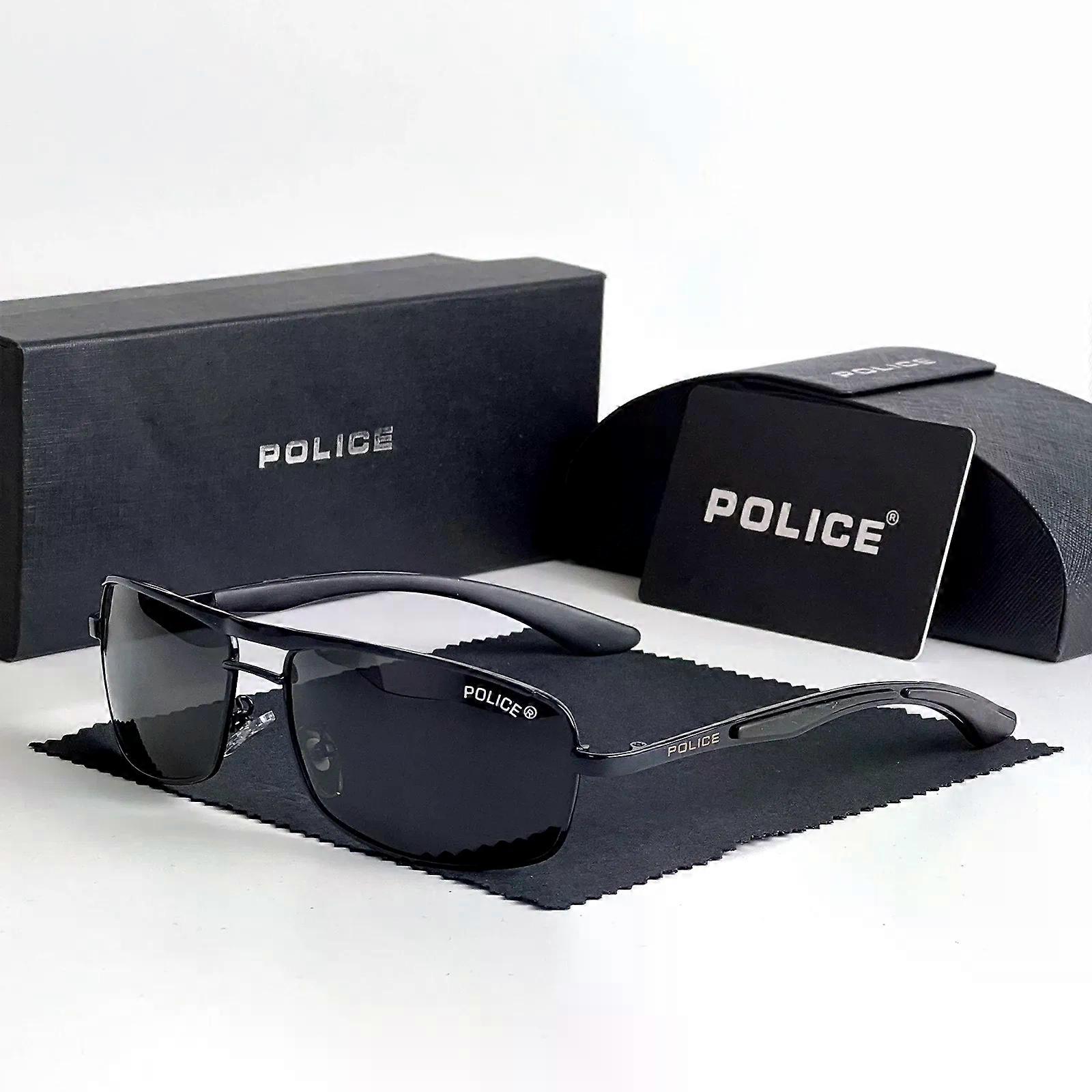 Sunglasses Polarized Suitable for Men Classic Sun GlassesHigh Quality Eyewears Pilot Goggle UV 400 Protection 8837