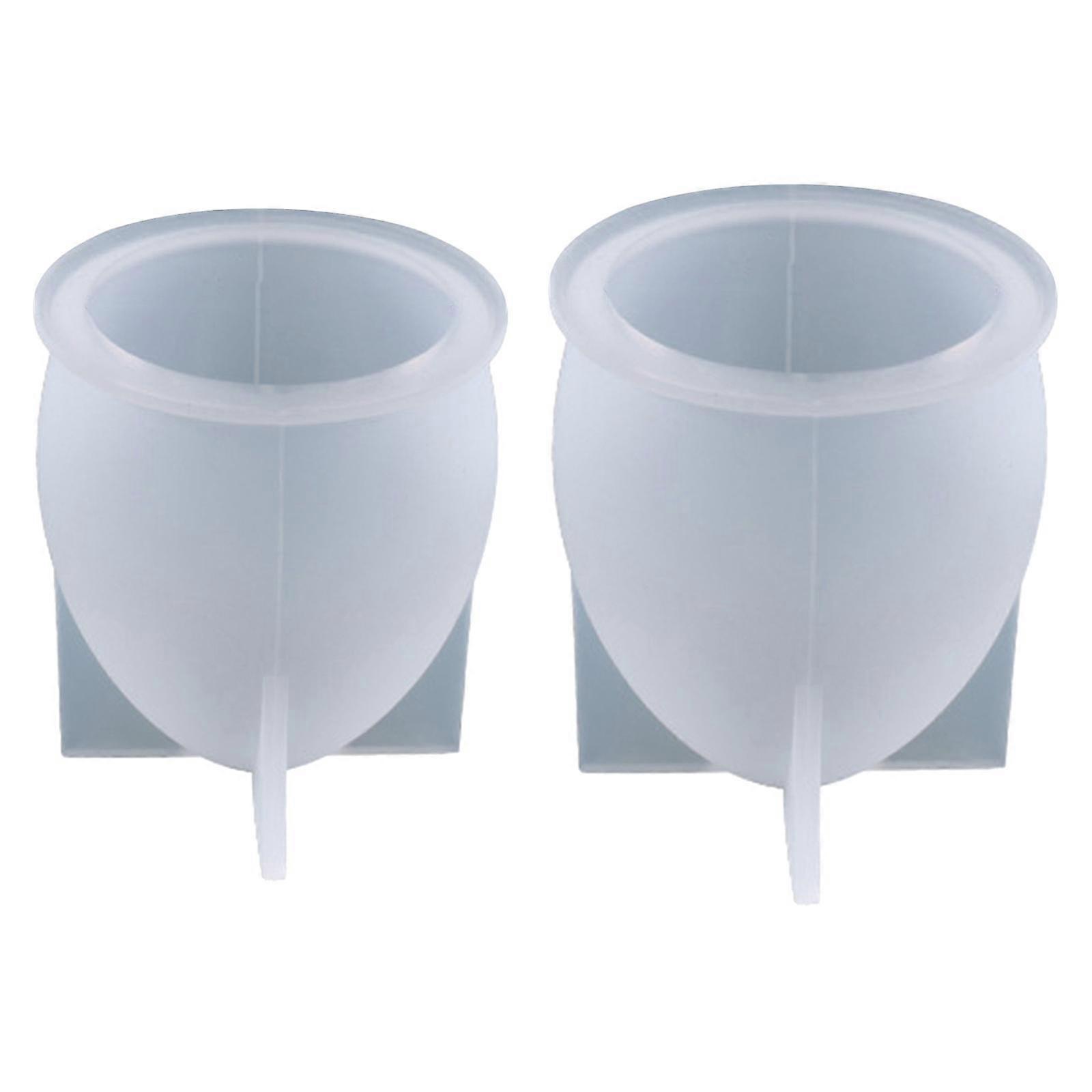 2x Resin 3D Dragon Egg Silicone Model Epoxy Casting Model for