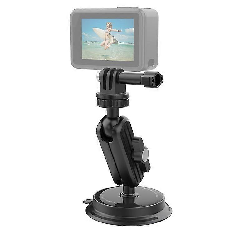 K03 Compatible For Insta360 / GoPro Rotatable Action Camera Bracket Magnetic Suction Cup Mount Camera Support Stand