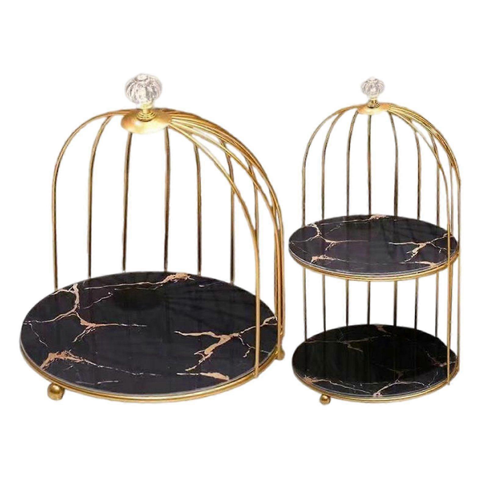 2 Stück Nordic Rack Kosmetik Make-up Schmuck Display Stand Regal Badezimmer