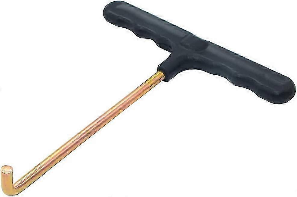 Metal T-Hook Trampoline Spring Pull Tool for Tent Peg Adjustment and Hand Tool Kit