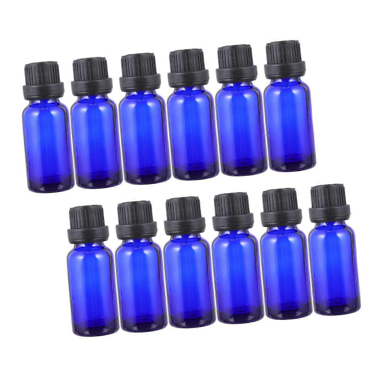 Essential Oil Bottles 20pcs Mini Glass Vials Dropper for Aromatherapy
