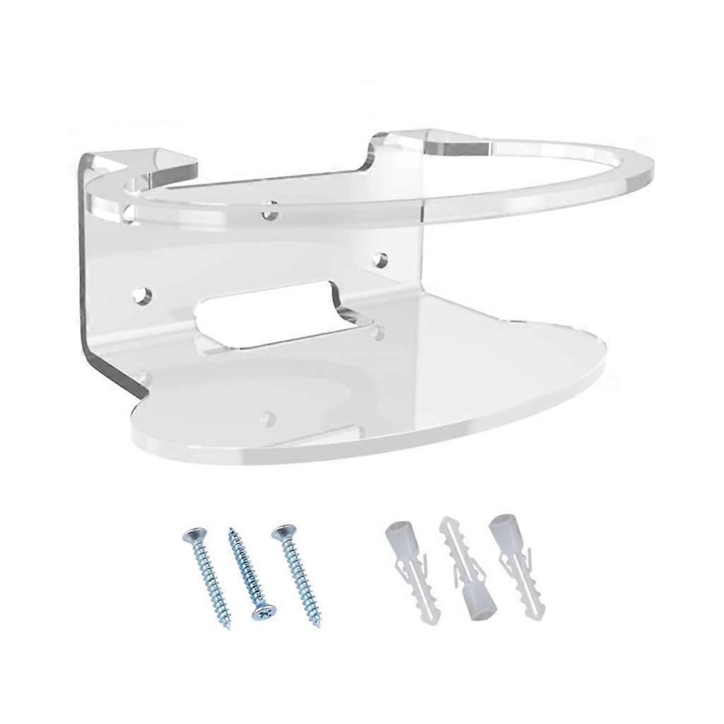 Rack de stockage mural de routeur WiFi Support de support suspendu en acrylique pour l’utilisation du bureau à domicile Renforcer la ventilation claire Orbi Routeurs Rack
