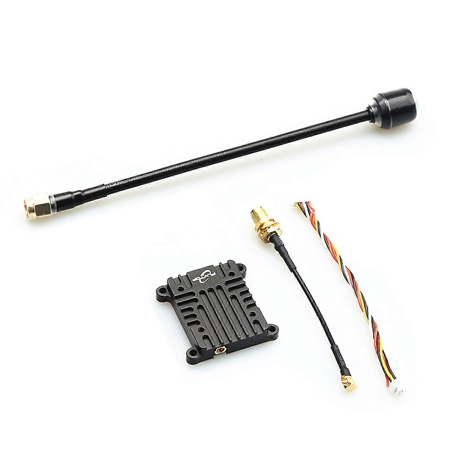FLYTOP 2.5W 4.9G 5.8G High-Power VTX FPV Modèle d’avion Pénétrateur Module de transmission d’image 56CH avec antenne