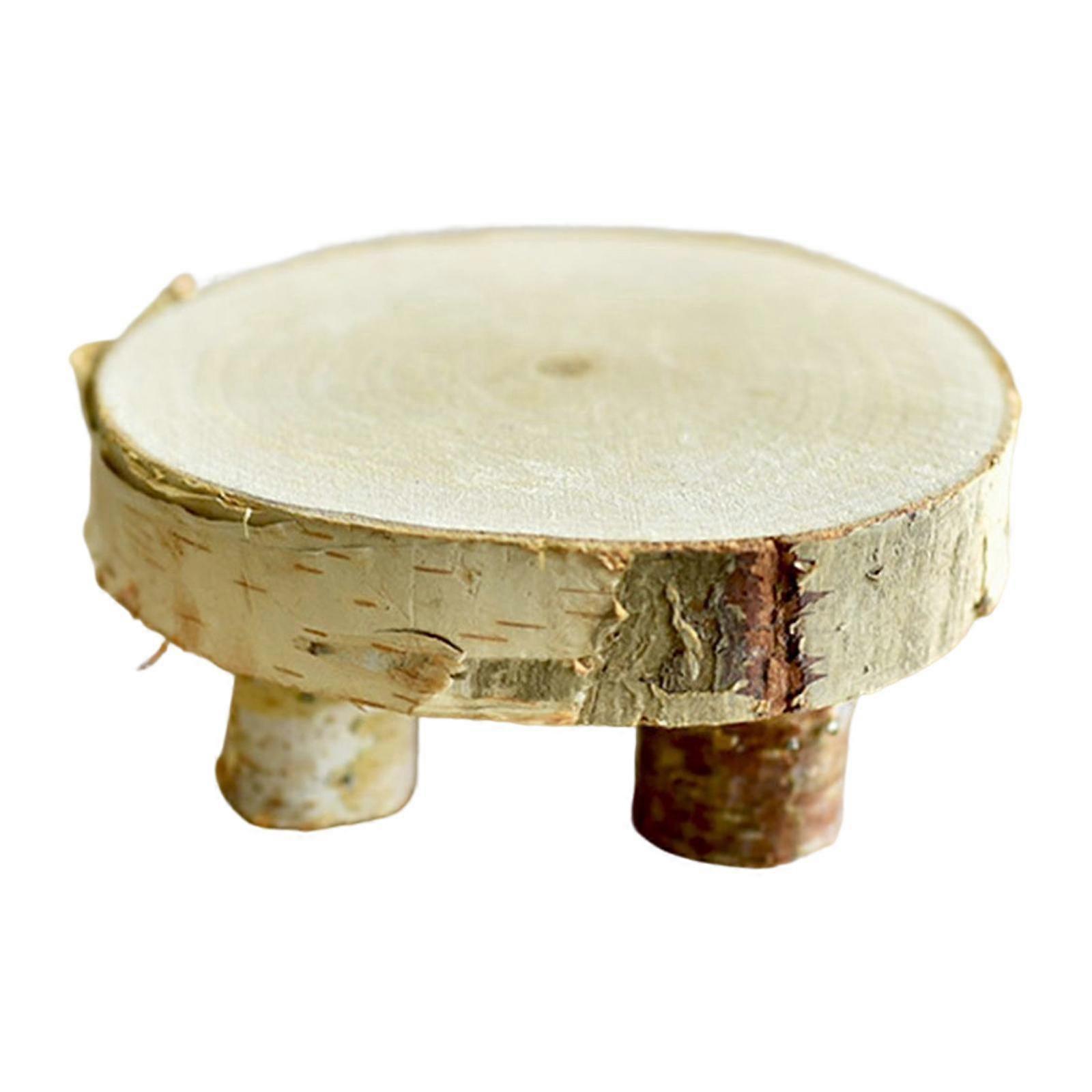 Wooden Riser Durable Devices Display Stool for Candlestick Flower Pot