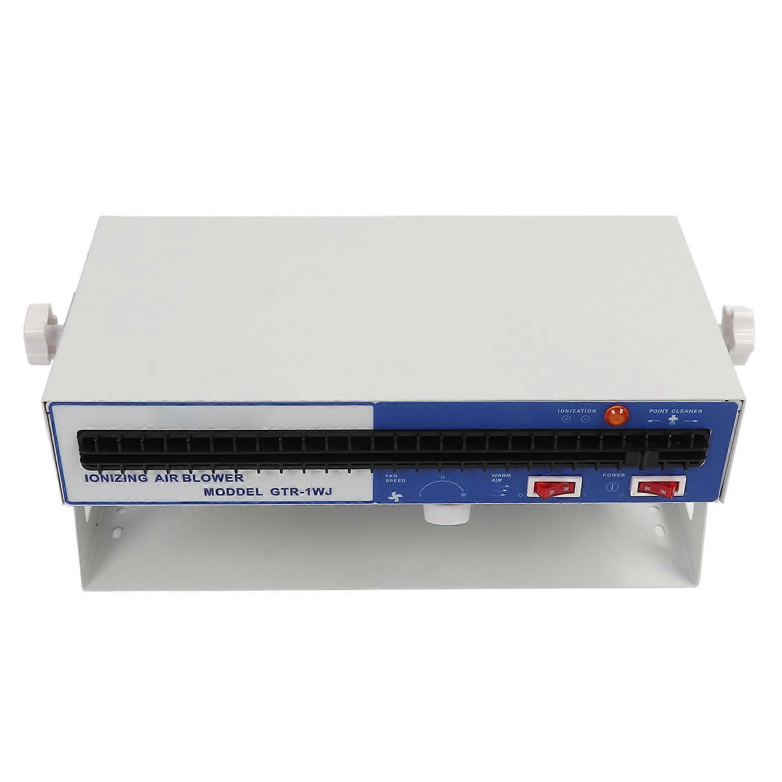 Horizontal Ionizing Air Blower, Adjustable Anti-Static Fan, Industrial Electrostatic Discharge, EU Plug 220-240V