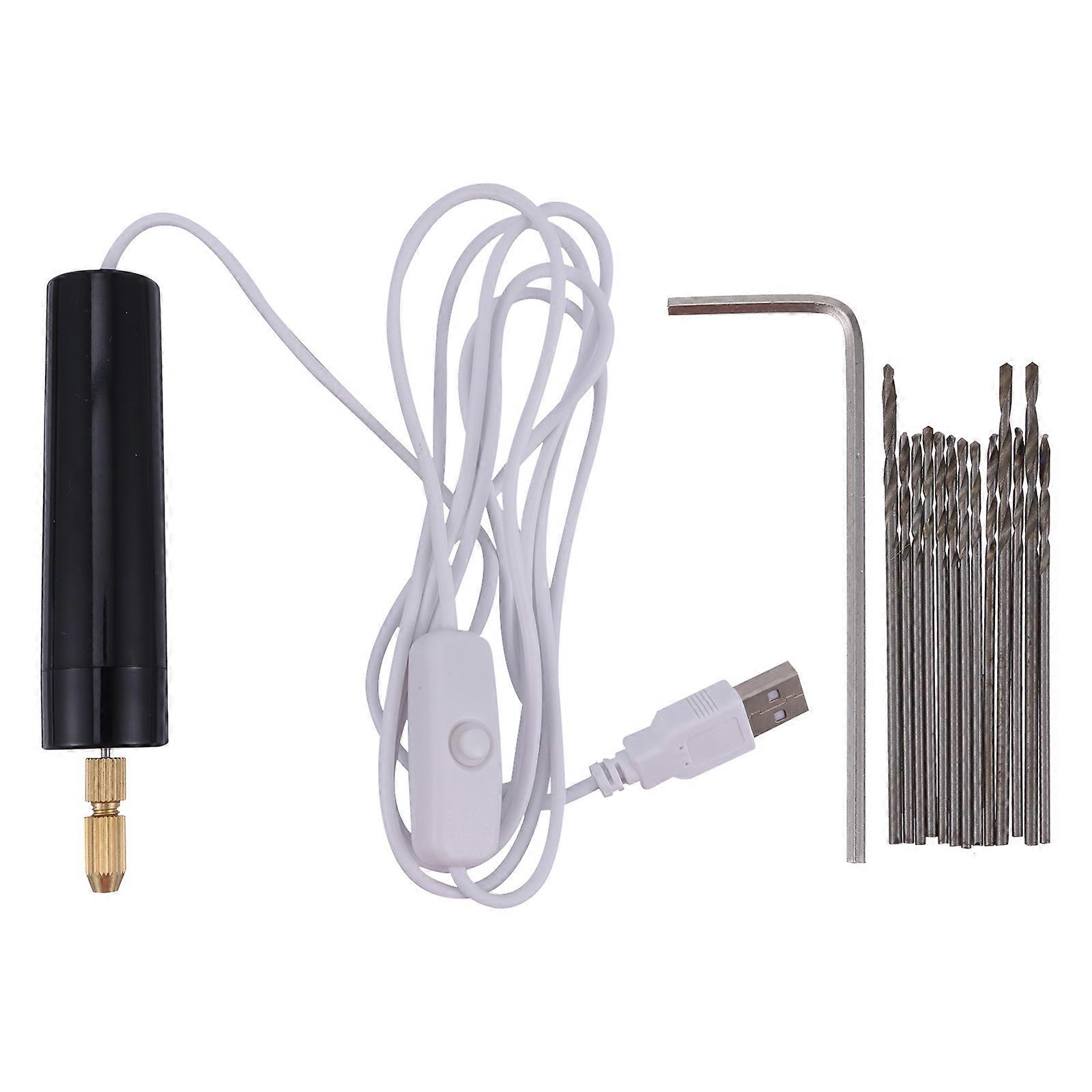 Compact Hand Drill, Mini Cordless Rotary Tool for Polishing and Engraving Tasks