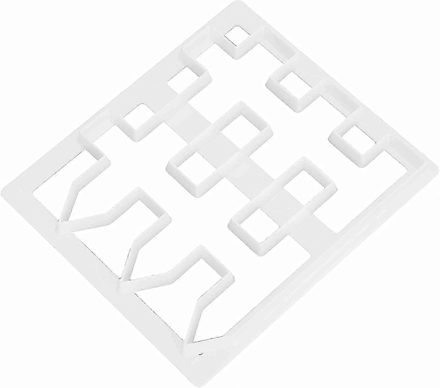 Plastic Fondant Cake Fence Print Cutter for Baking, Ideal for Creating Decorative Wood Fence Designs