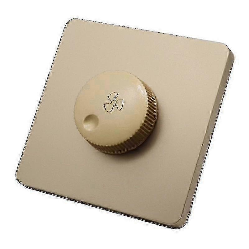 220V Ceiling Fan Speed Control Wall Switch Dimmer Adjustable Gold