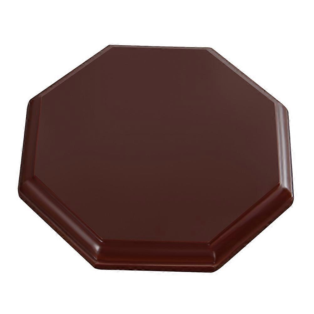 Wooden Display Base for Vases, Teapots & Antiques – Minimalist Home Decor Stand for Flower Pots and Jade