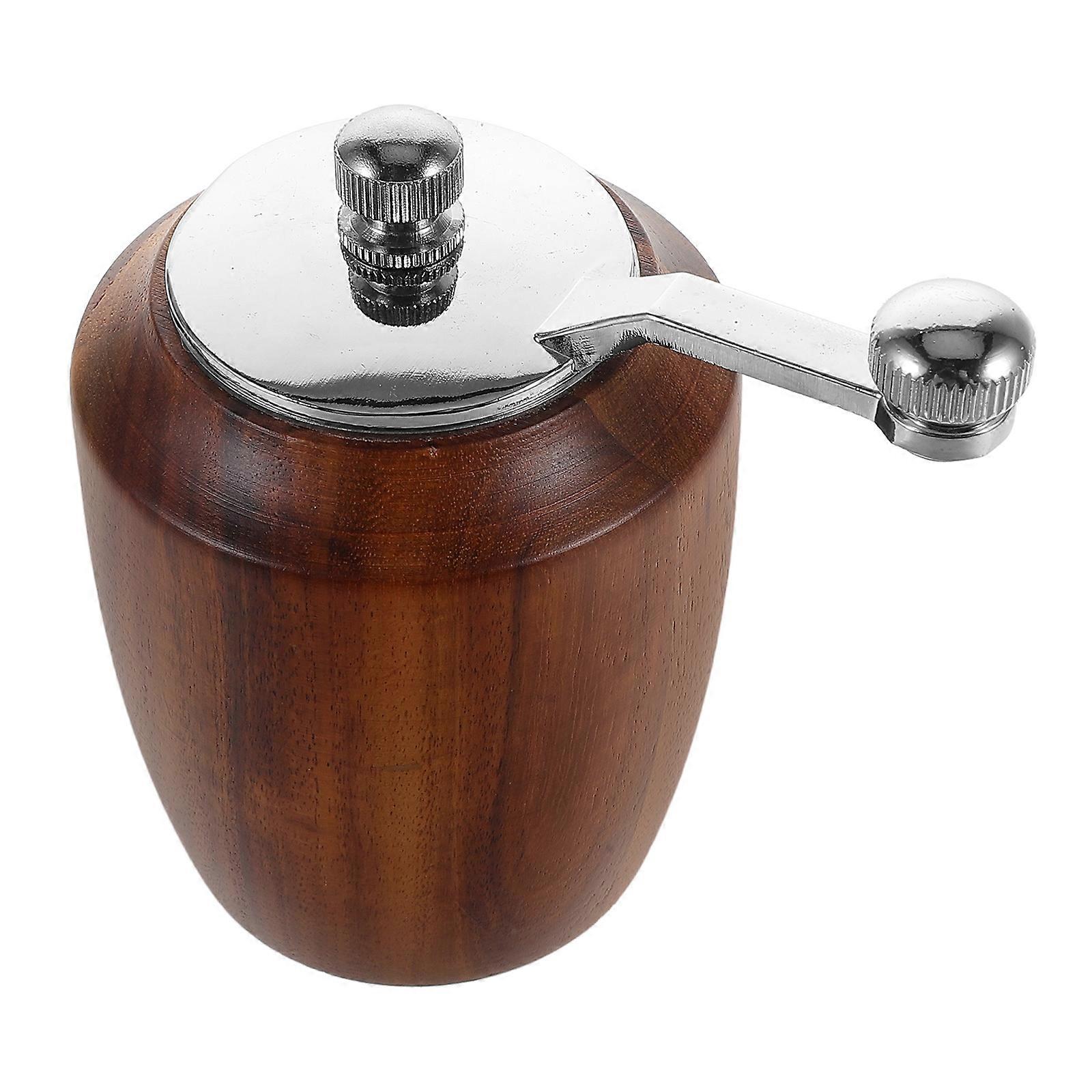 Pepper Mill with Crank Mechanism, Durable Grinder Ideal for Kitchen and BBQ