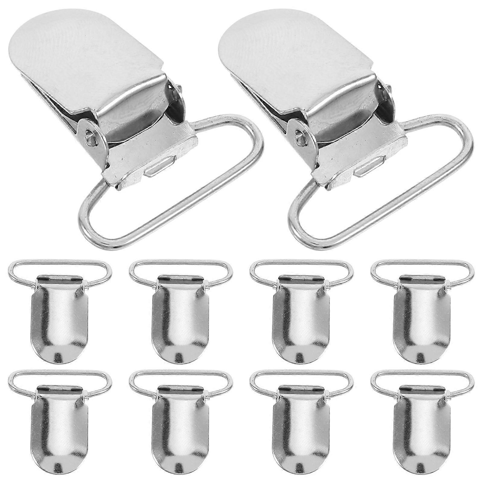 Pacifier Suspender Clips Duckbill Clips Fabric Fixing Home Use 20Pcs