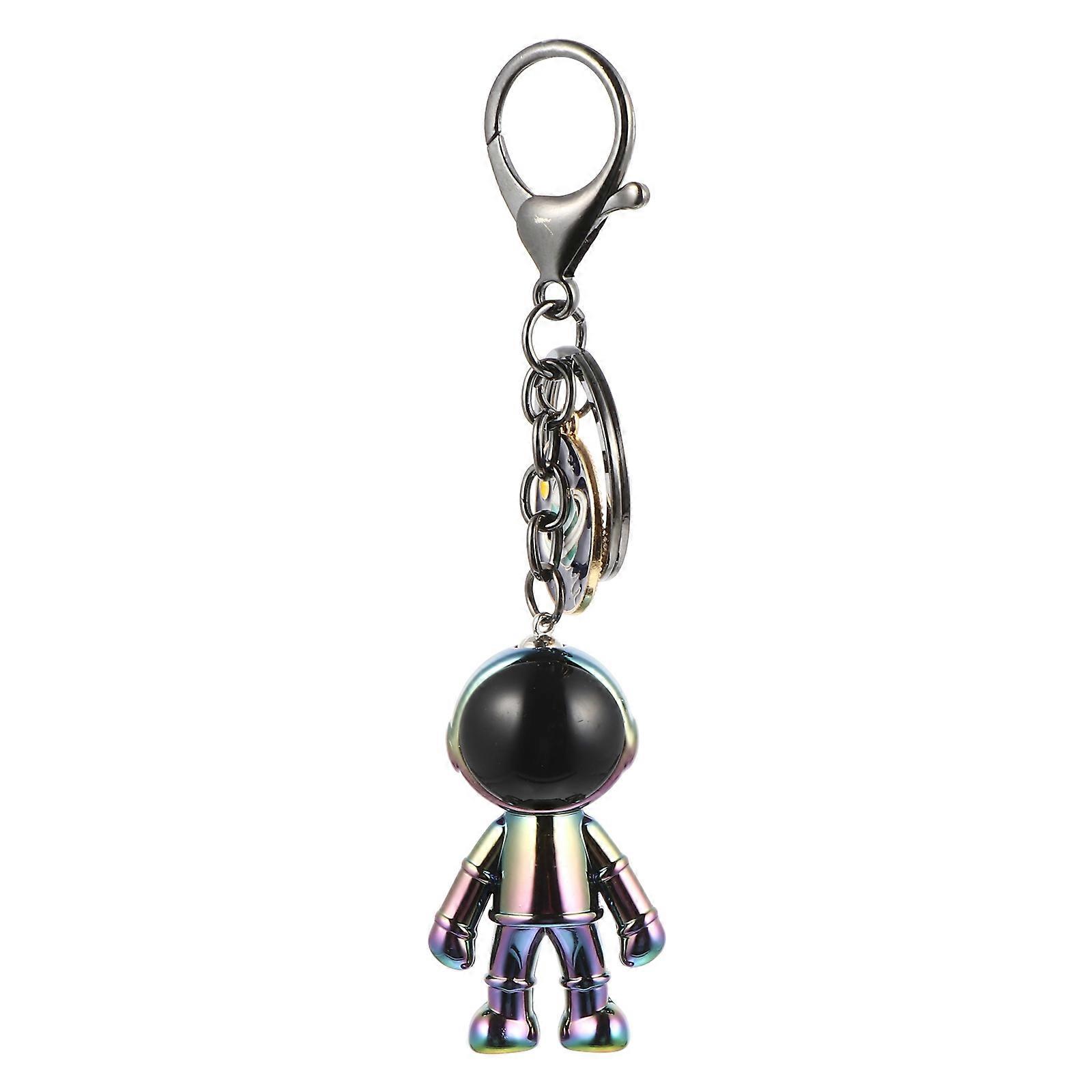 Astronaut Key Chain Pendant Cute Keychain Charms for Everyday Use Metal Astronaut Shape Electroplated Design 1Pc