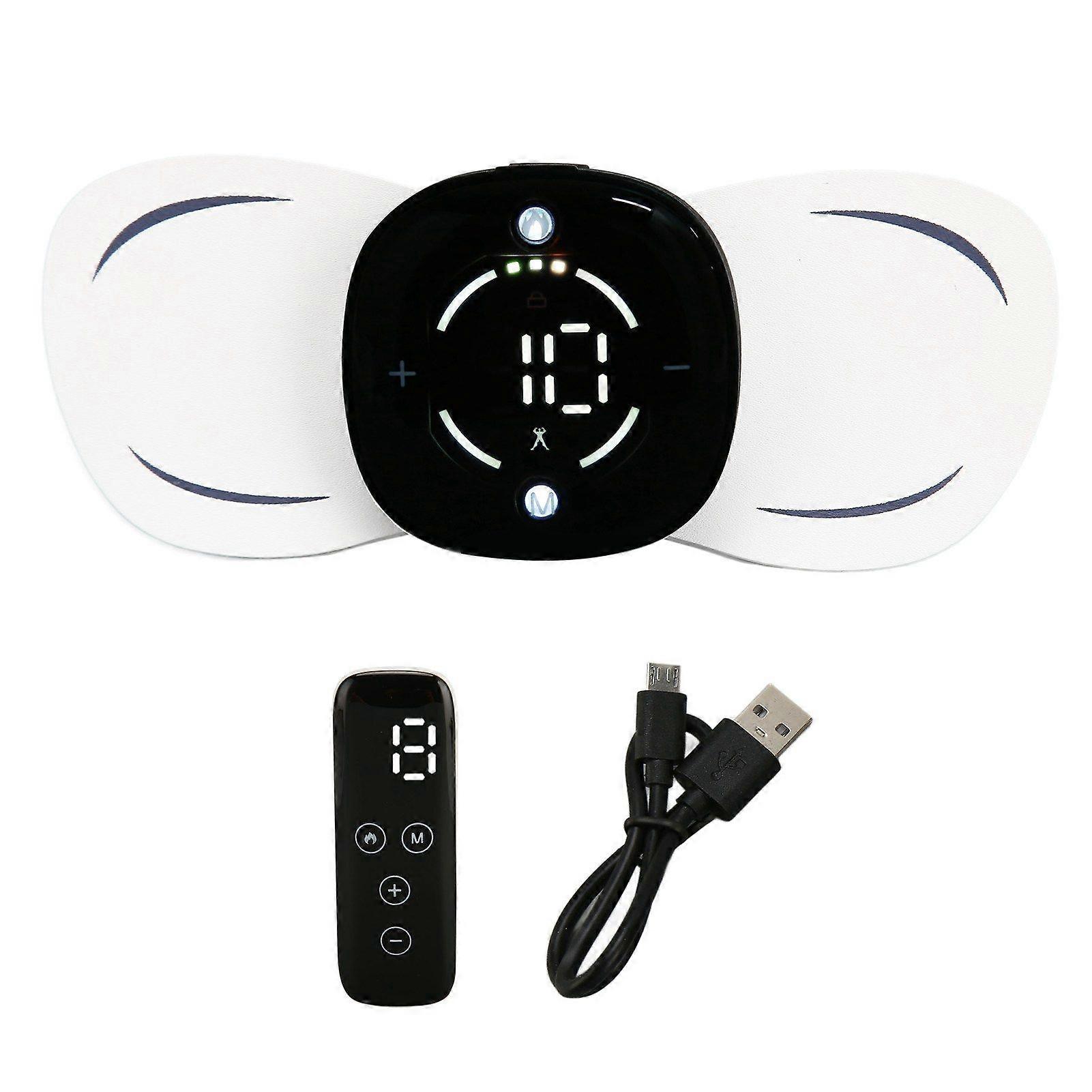 2025 Latest Model Cervical Lymphatic Drainage Massage Pad 20 Gears 10 Modes Re...