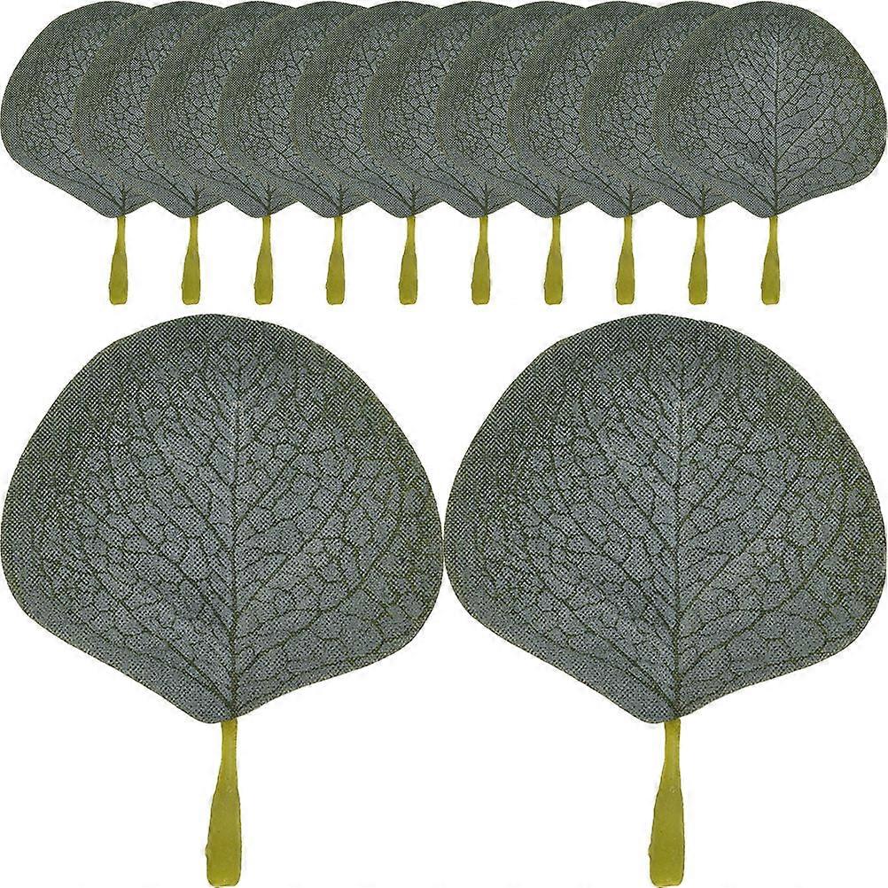 Artificial Eucalyptus Leaves Decorative DIY Wreath Home Decoration Plastic 7.5X5CM 150Set