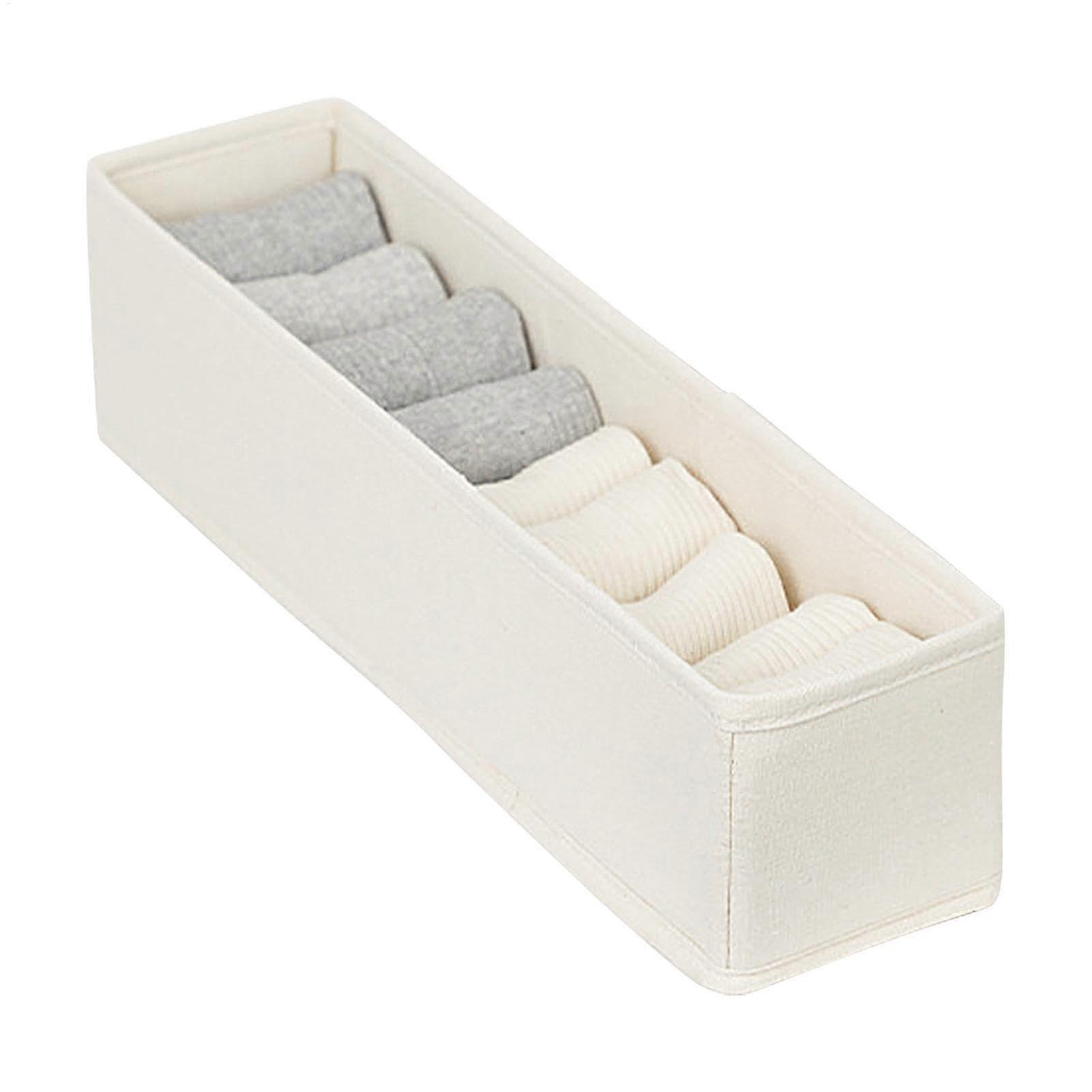 Long Socks Drawer Organiser 40 Cm Foldable Slim, Pack Of 2, Socks And Underwear Drawer Organiser For Chest Of Drawers