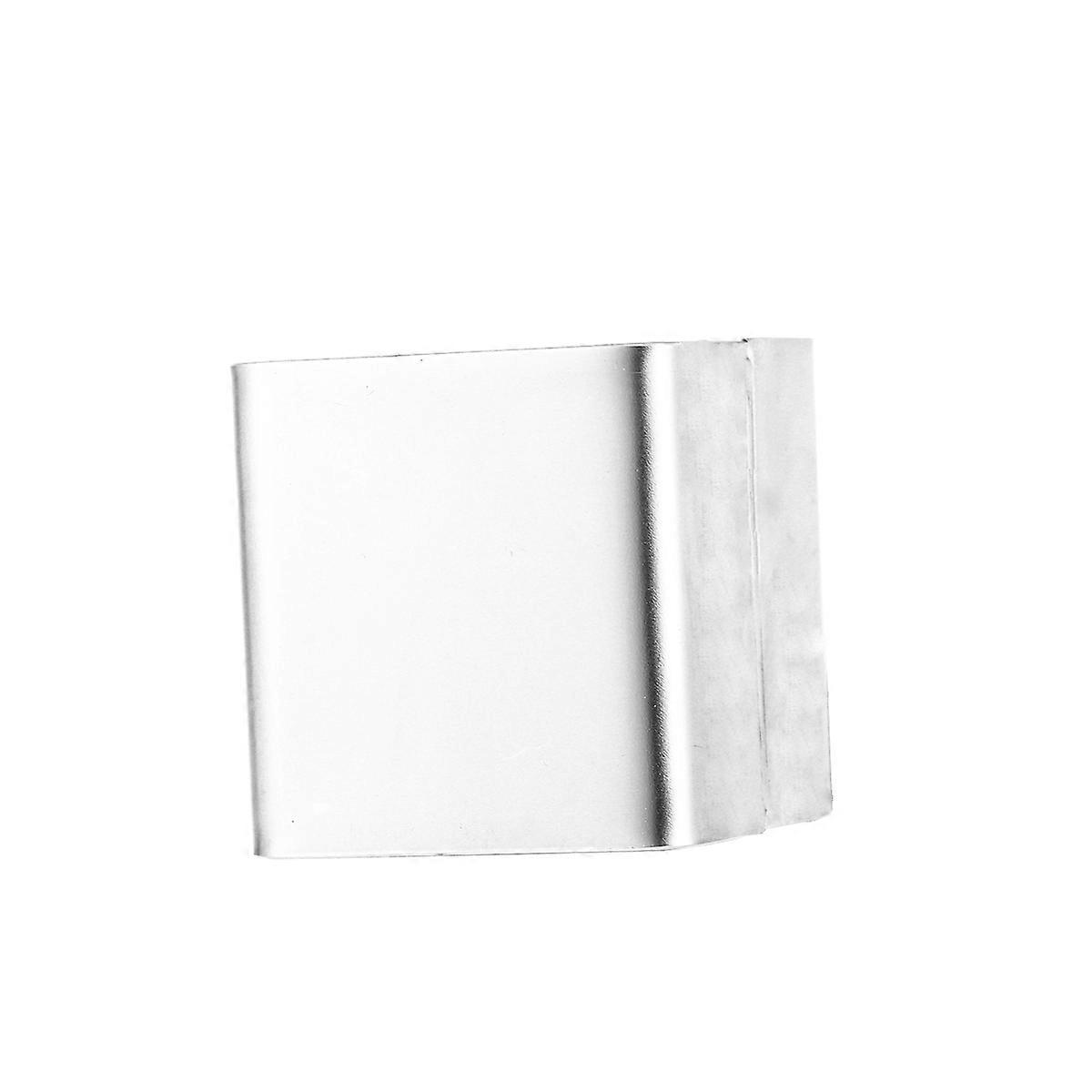 Molde para Fazer Muffins Molde de Bolo Pastelaria Chefs Prata 2.5 Polegadas Não Deformável 1Set