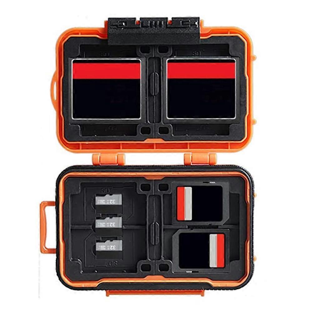 Delivery memory card box - Orange