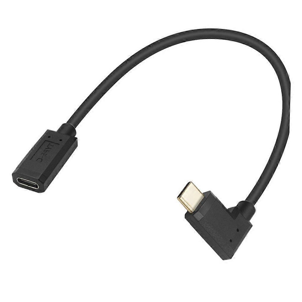 90 Degree Angle Type C Cable Charging Wire Long Fast Charging Data Transfer