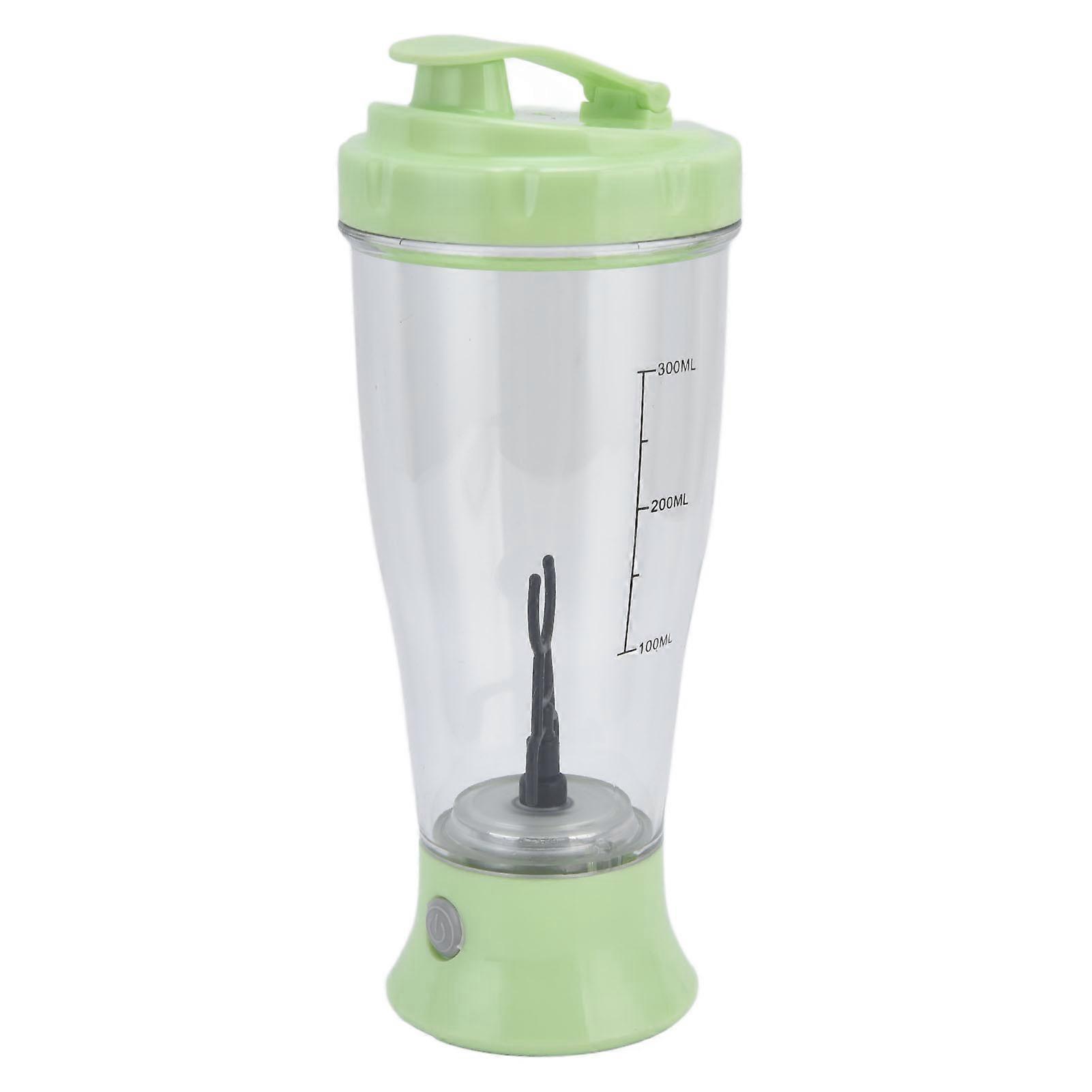 350ml Single Electric Coffee Milk Shaker Cup Automatic Shaker Green