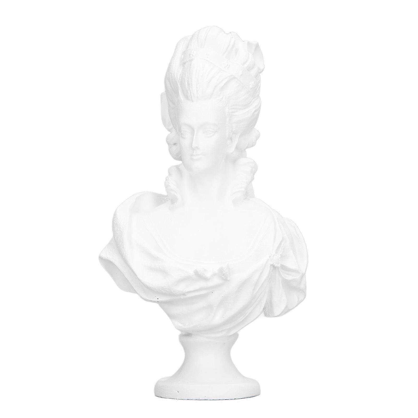 Statue miniature en résine pour maison de poupée 1:12, buste réaliste et exquis, sculpture artistique miniature