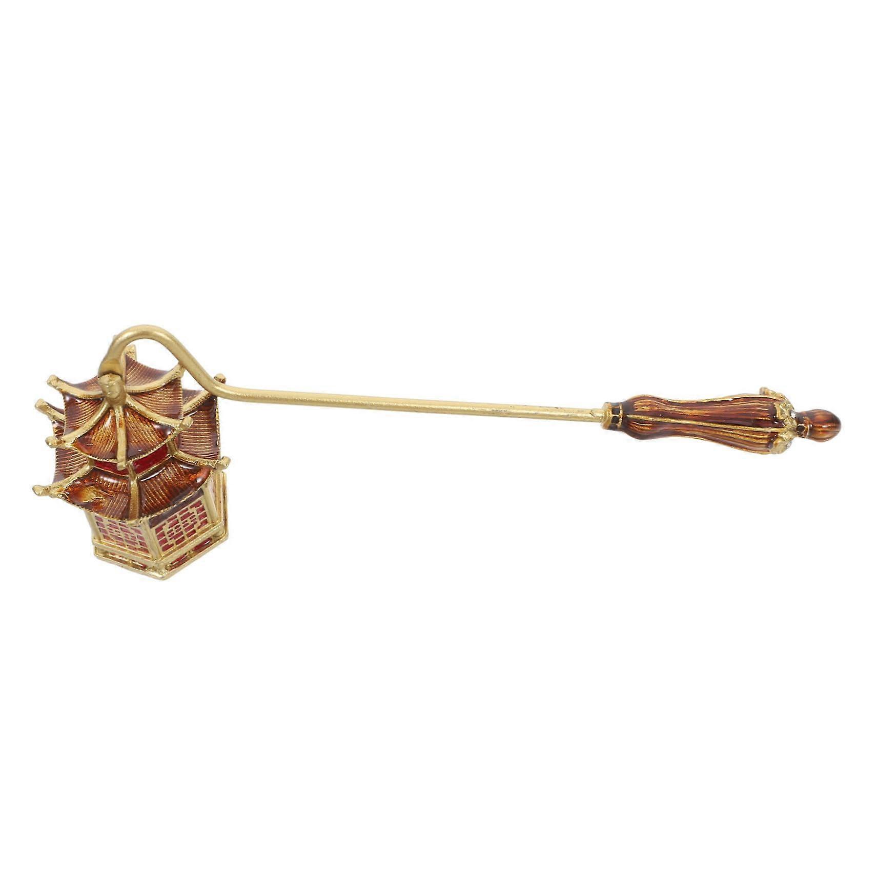 Antique Style Candle Snuffer Tool for Scented Glass Candles - Willow Candle Spoon Cover, Vintage Design