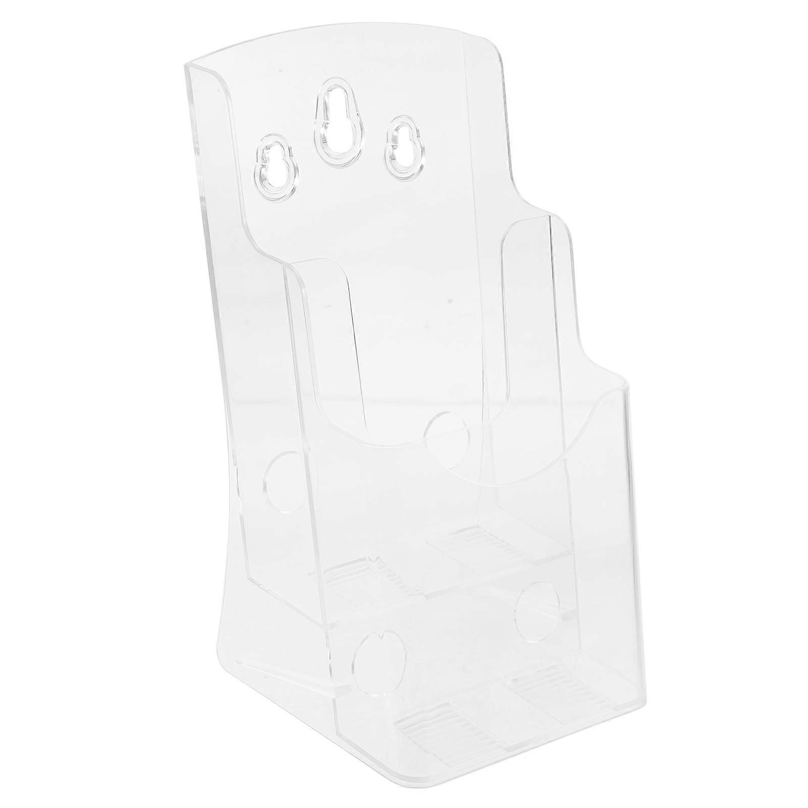 Business Card Stand Display Rectangular Sleek Office Use 2Pack
