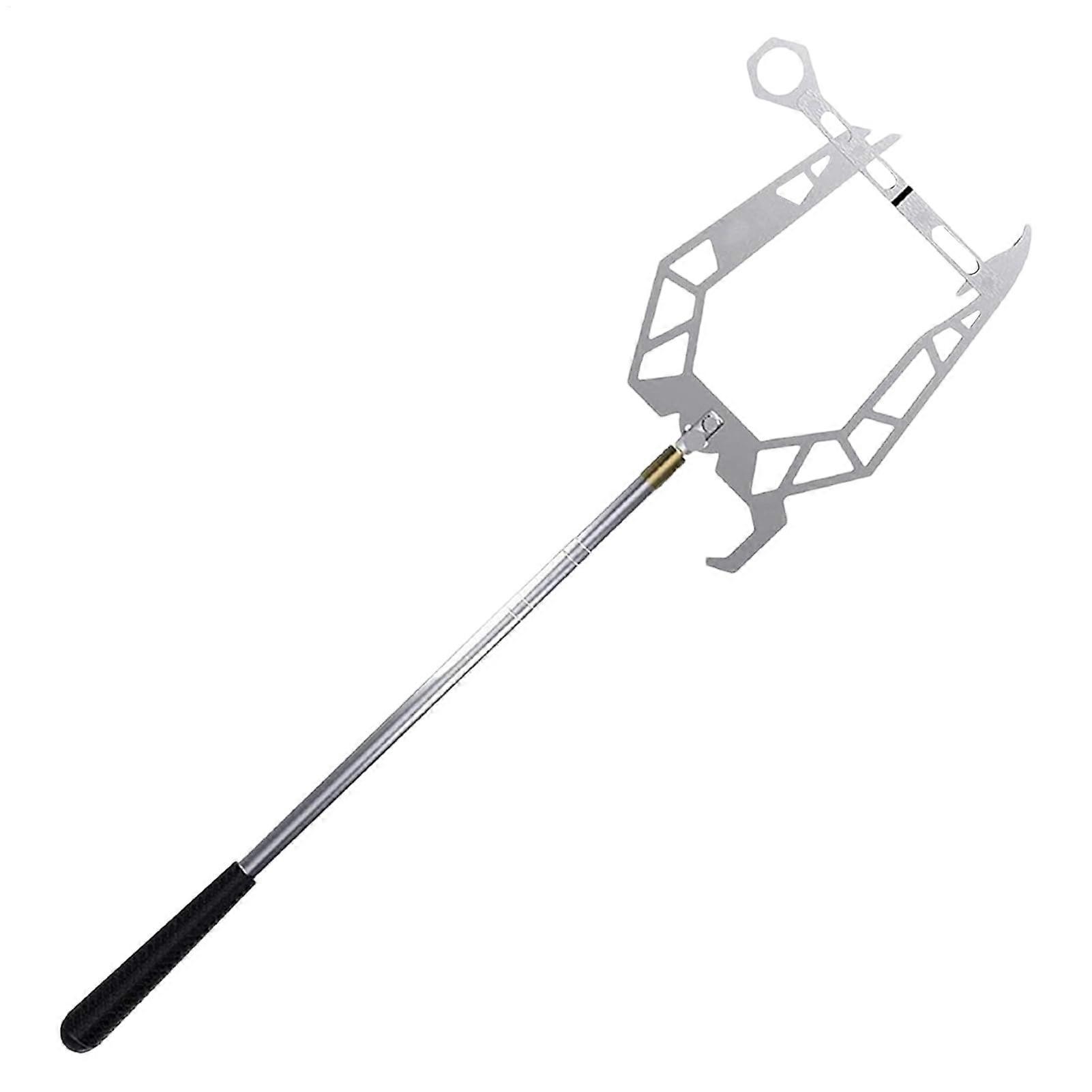 U Boat Hook, Automatic Boat Dock Hook, Telescopic U-Shaped Retriever for Kayak, Fishing and Boat Accessories