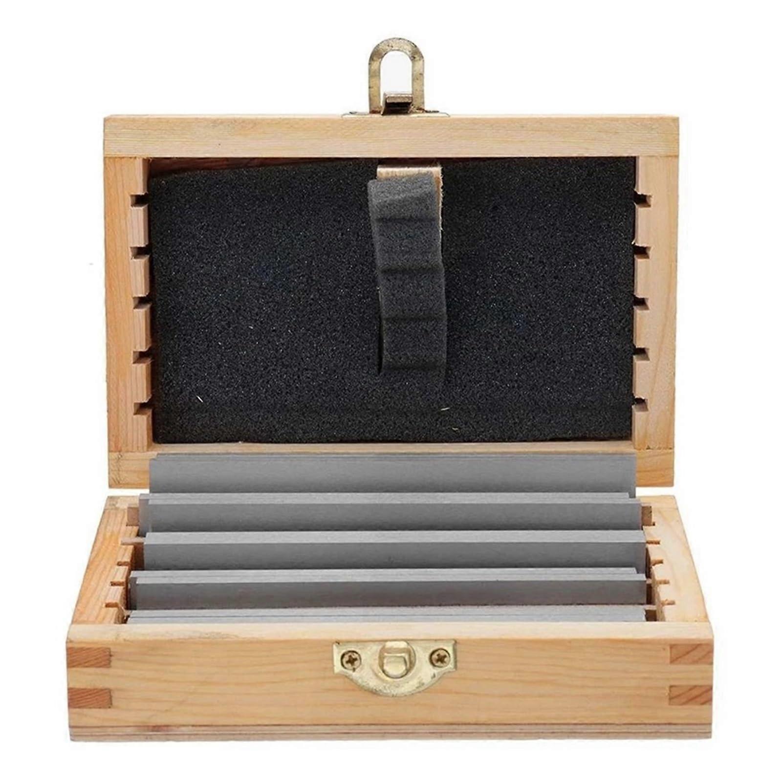 12-Piece Parallel Measuring Block Set for CNC Milling, Alloy Steel, 120mm x 10-35mm for Vise and Machining Accuracy