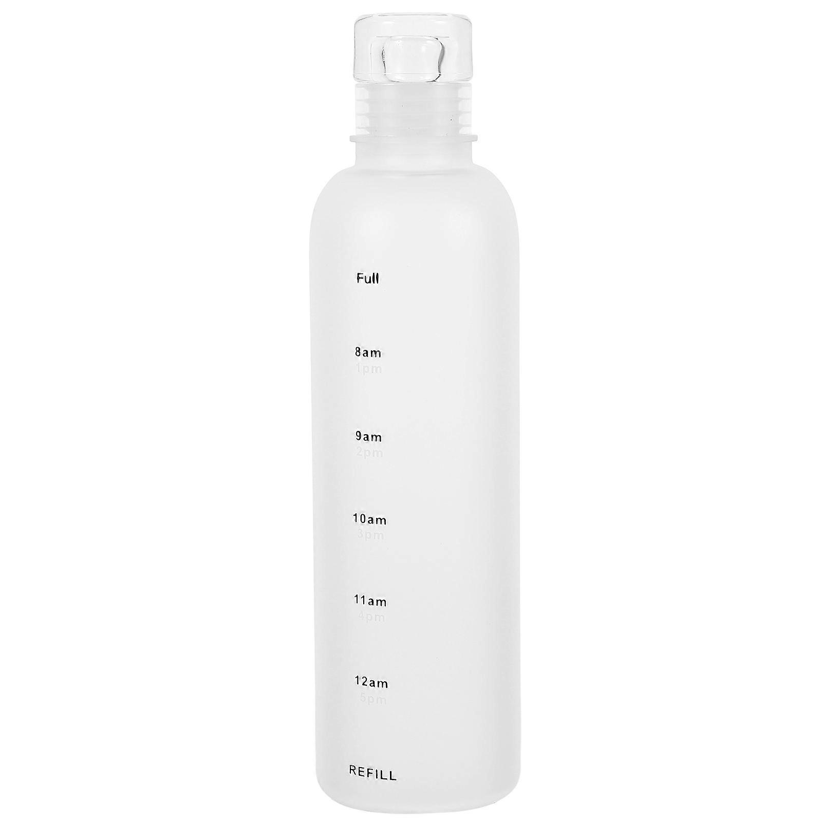Water Bottle Compact Drink Bottle Various Occasions 500ml White 1Pack