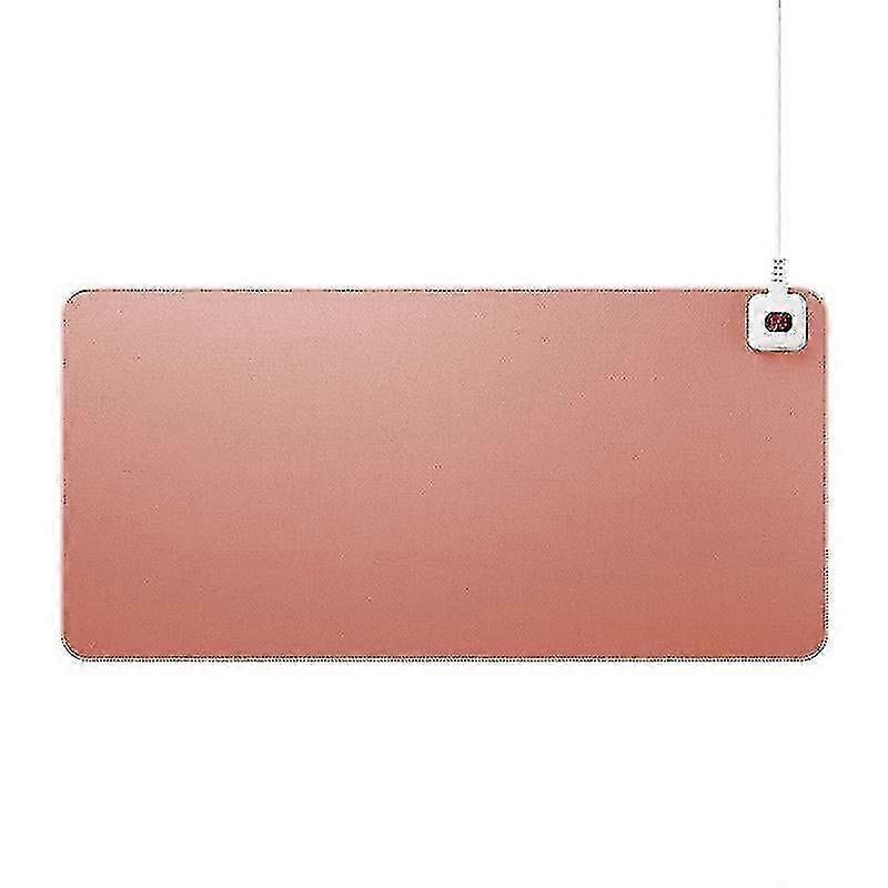 Heated Mouse Pad with Digital Temperature Display, Adjustable Non-slip and Splash-proof Hand Warmer Mat