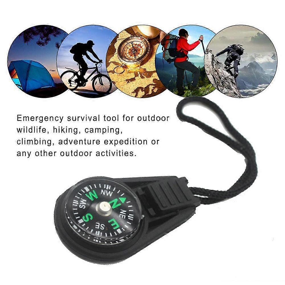 (A)$Portable compass pendant plastic outdoor orienteering compass multifunctional portable compass north needle