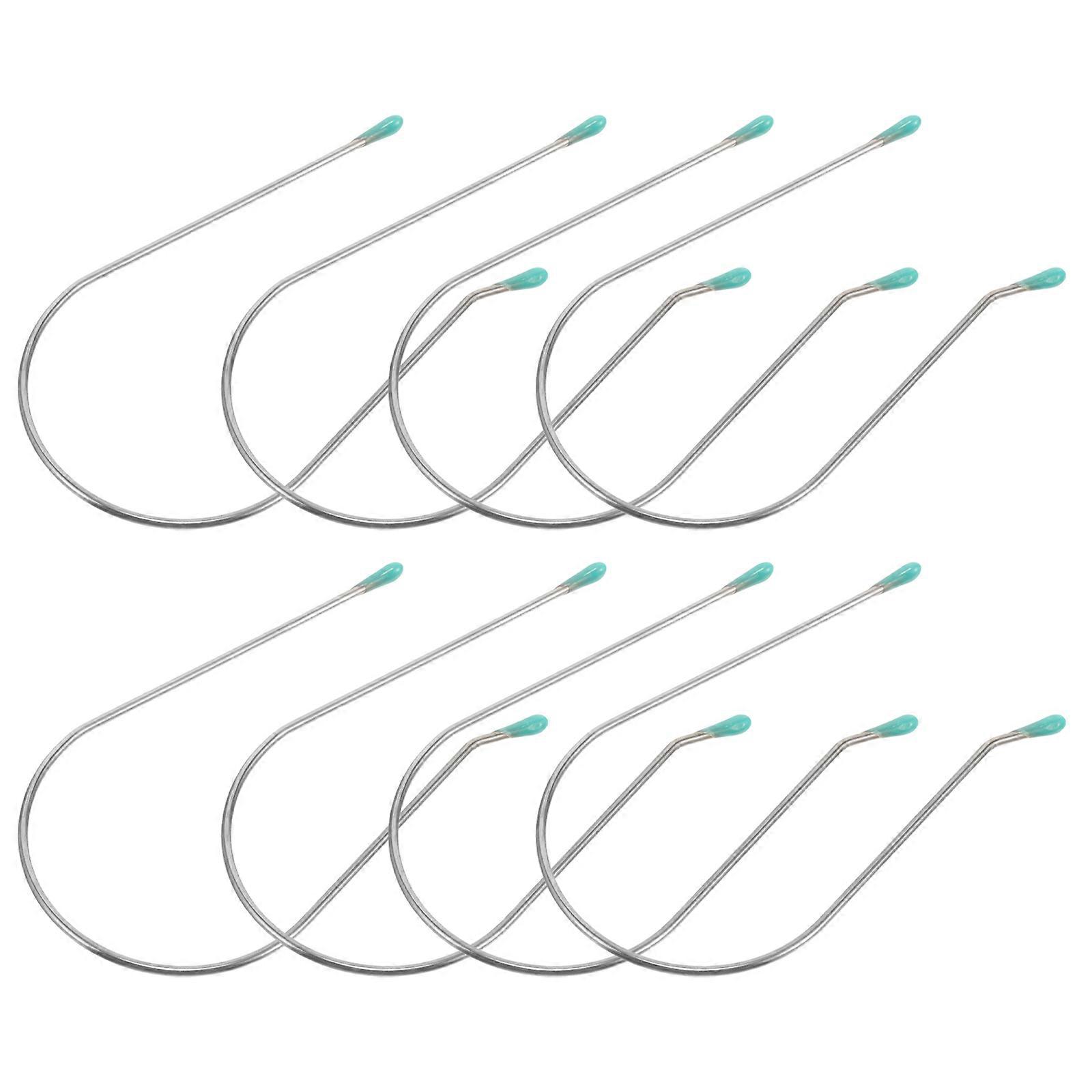 8pcs Electric Heating Curling Clips Roller Replacement Fixed U shaped Hair Curler Hot Roller Clips