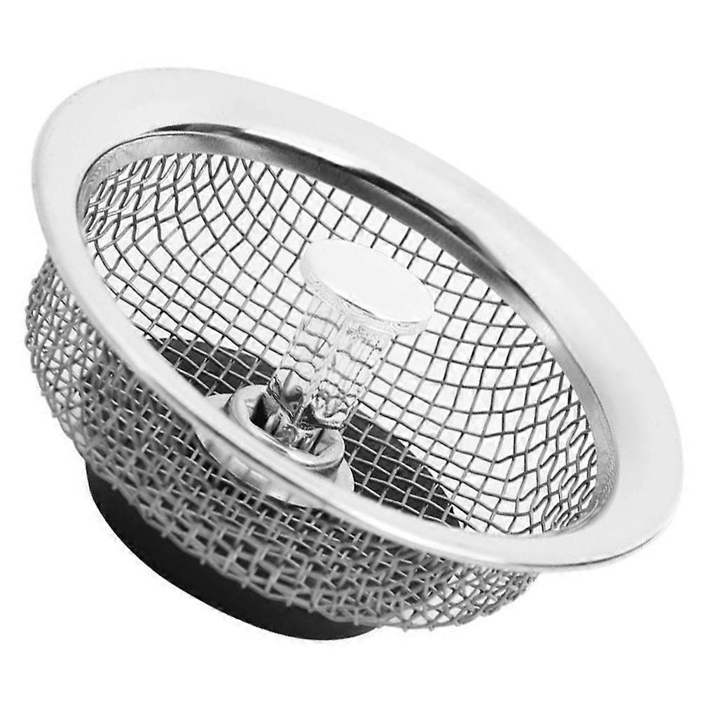 Sink Strainer Filter, Blocks Food Debris with Durable Mesh for Kitchen Drains